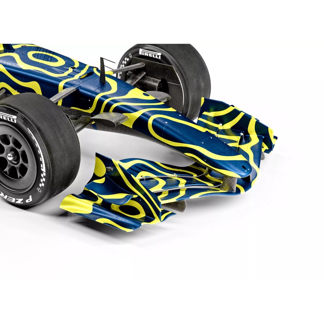 F1 2026 Car 3D Model – High Poly Formula 1 Asset for Blender - View 12