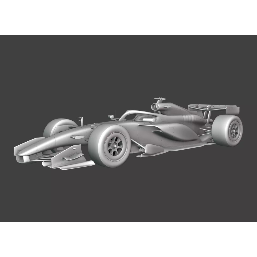 F1 2026 Car 3D Model – High Poly Formula 1 Asset for Blender - View 21
