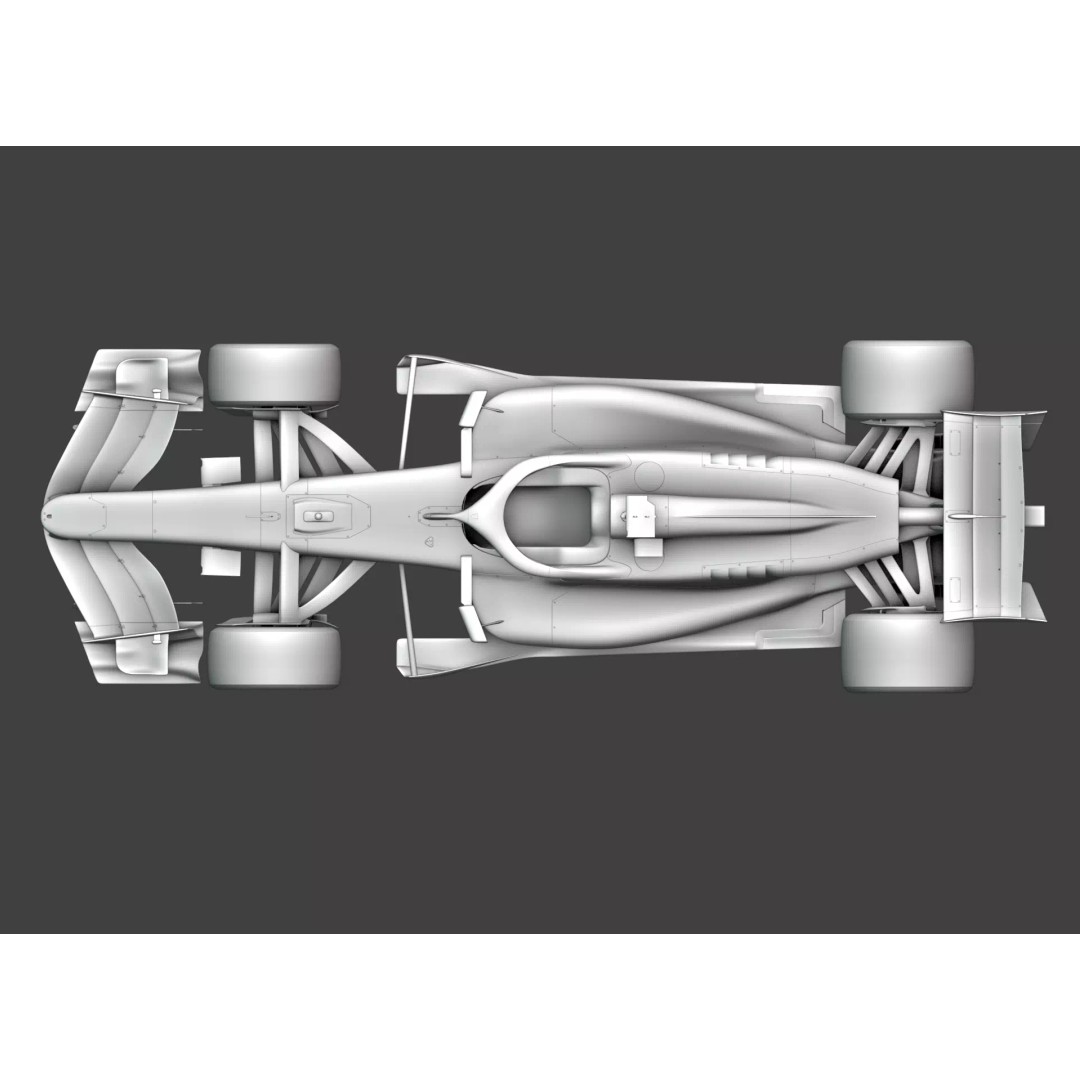 F1 2026 Car 3D Model – High Poly Formula 1 Asset for Blender - View 22