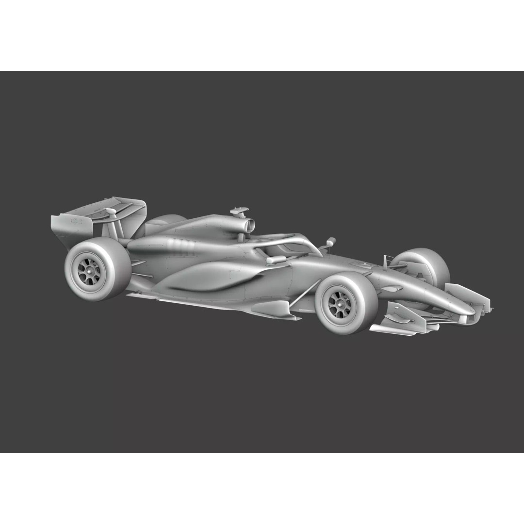 F1 2026 Car 3D Model – High Poly Formula 1 Asset for Blender - View 25