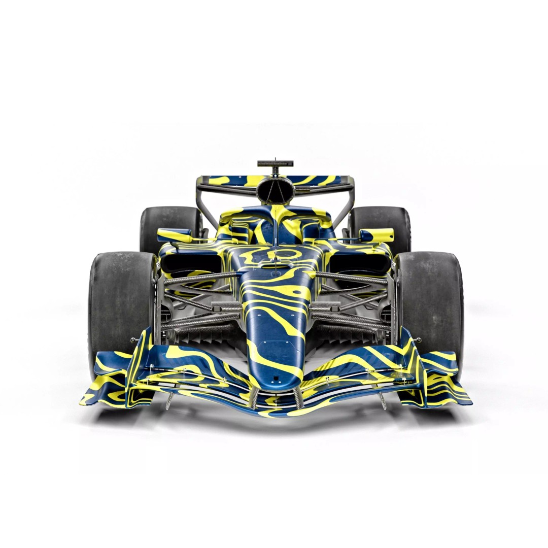 F1 2026 Car 3D Model – High Poly Formula 1 Asset for Blender - View 4