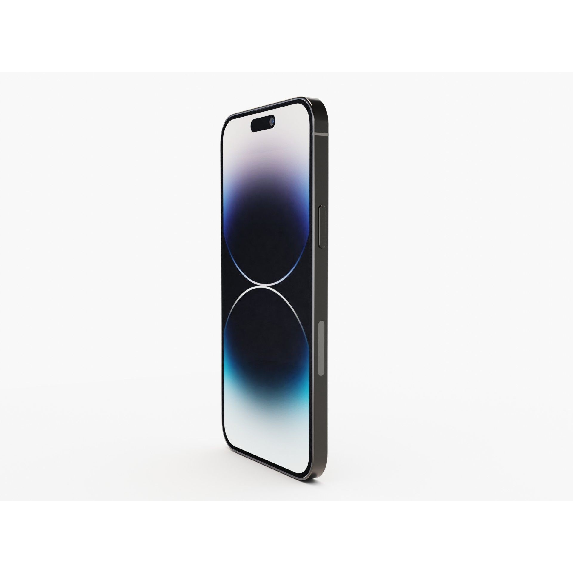 iPhone 14 Pro Max Space Black - Game-Ready 3D Model - View 15