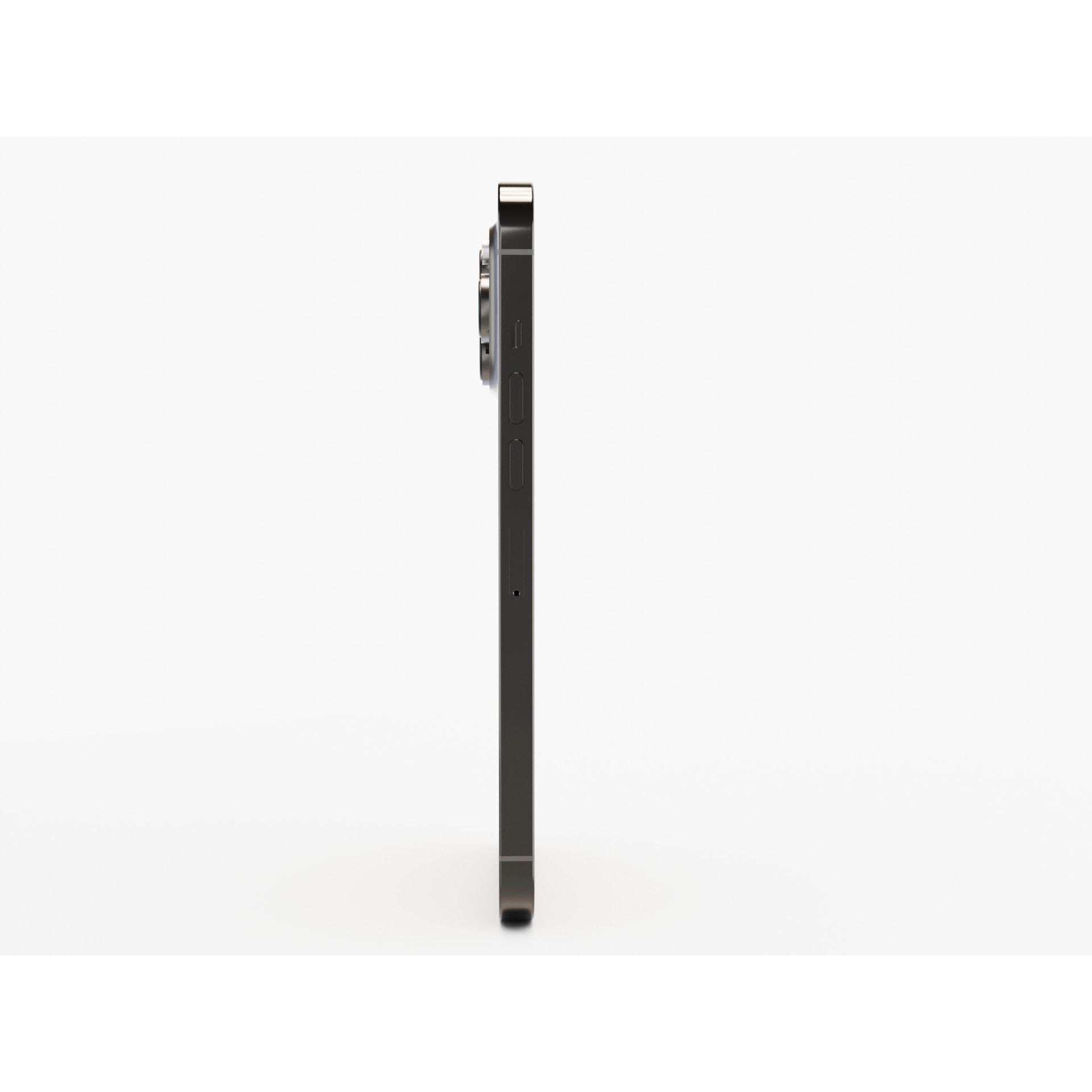 iPhone 14 Pro Max Space Black - Game-Ready 3D Model - View 20