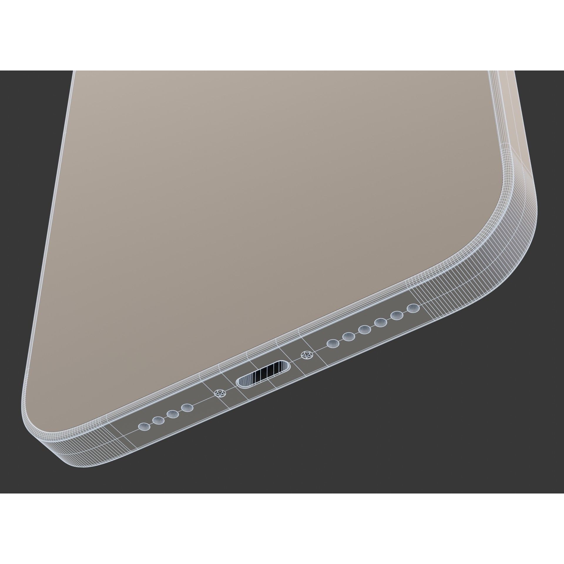 iPhone 14 Pro Max Space Black - Game-Ready 3D Model - View 23