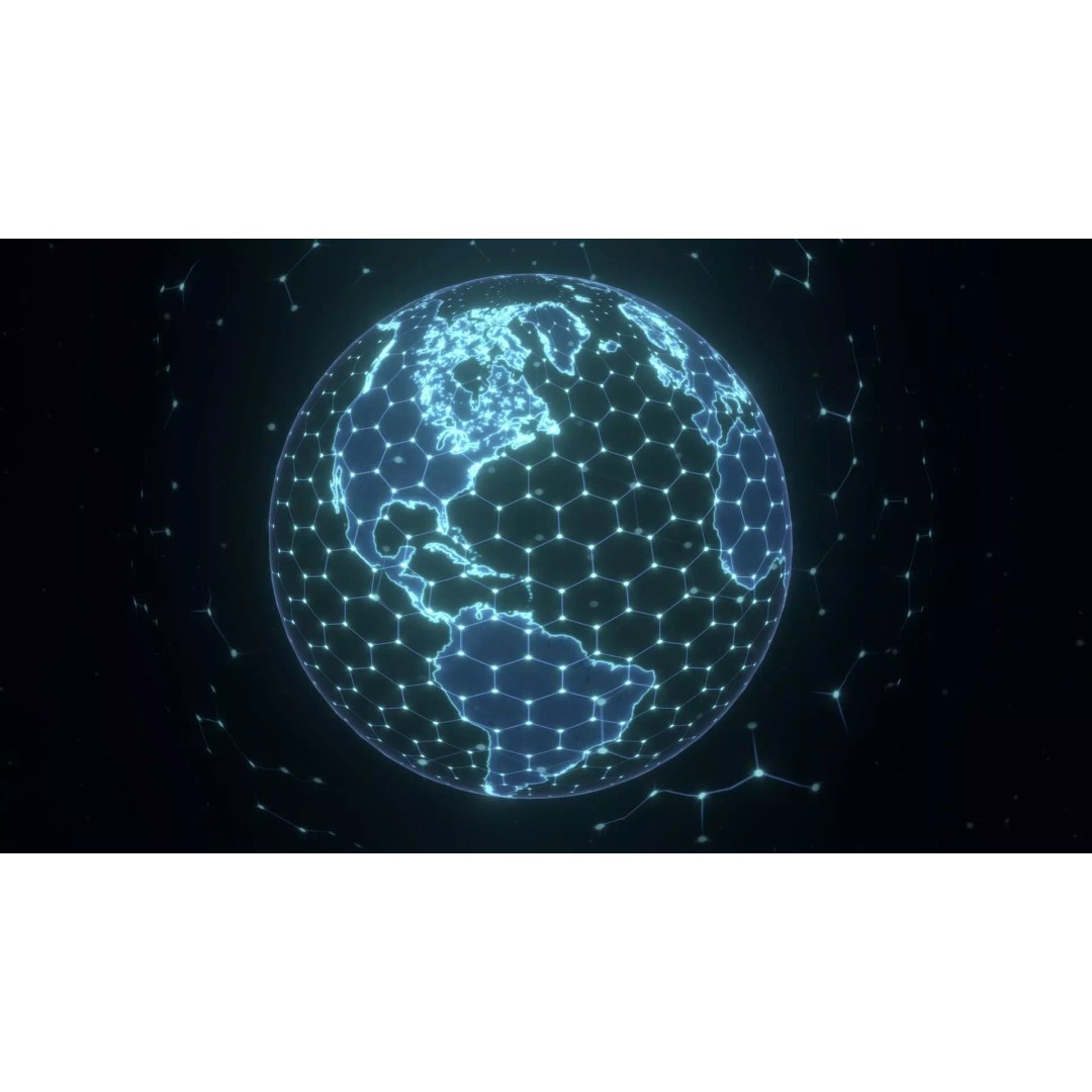 Animated Hologram Earth 3D Model – Low Poly Sci-Fi Asset, FBX, Music Tracks - View 10