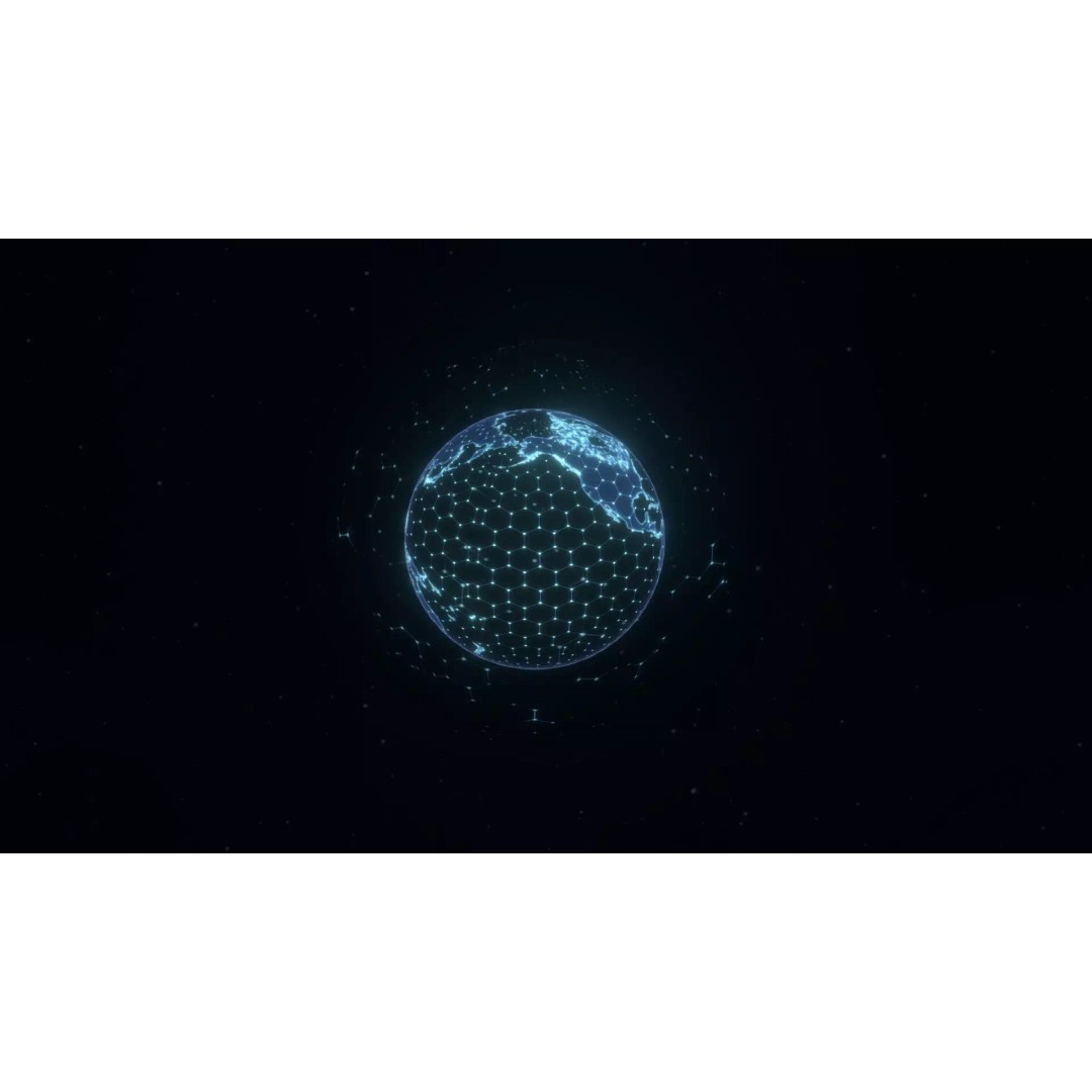 Animated Hologram Earth 3D Model – Low Poly Sci-Fi Asset, FBX, Music Tracks - View 11