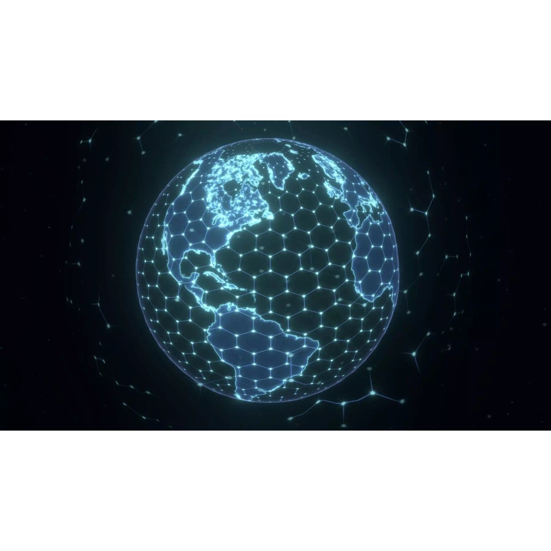 Animated Hologram Earth 3D Model – Low Poly Sci-Fi Asset, FBX, Music Tracks - View 13