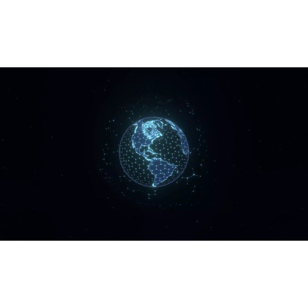 Animated Hologram Earth 3D Model – Low Poly Sci-Fi Asset, FBX, Music Tracks - View 14