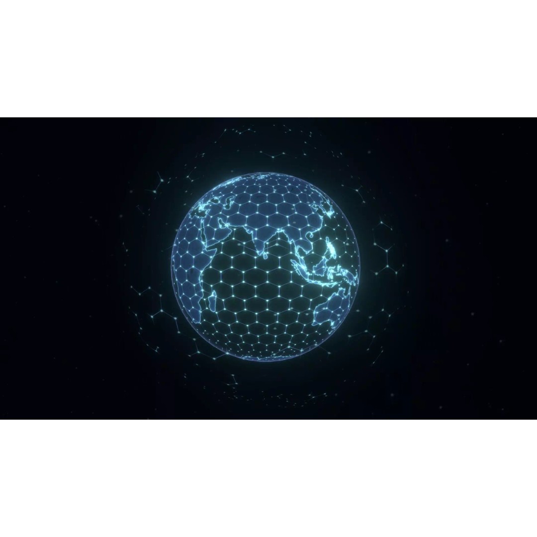 Animated Hologram Earth 3D Model – Low Poly Sci-Fi Asset, FBX, Music Tracks - View 5