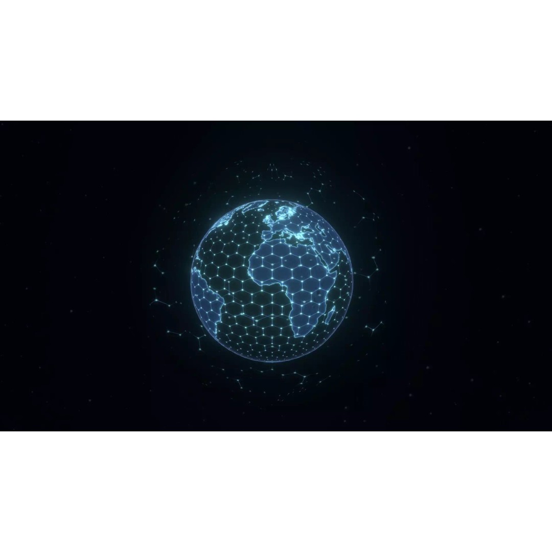 Animated Hologram Earth 3D Model – Low Poly Sci-Fi Asset, FBX, Music Tracks - View 7