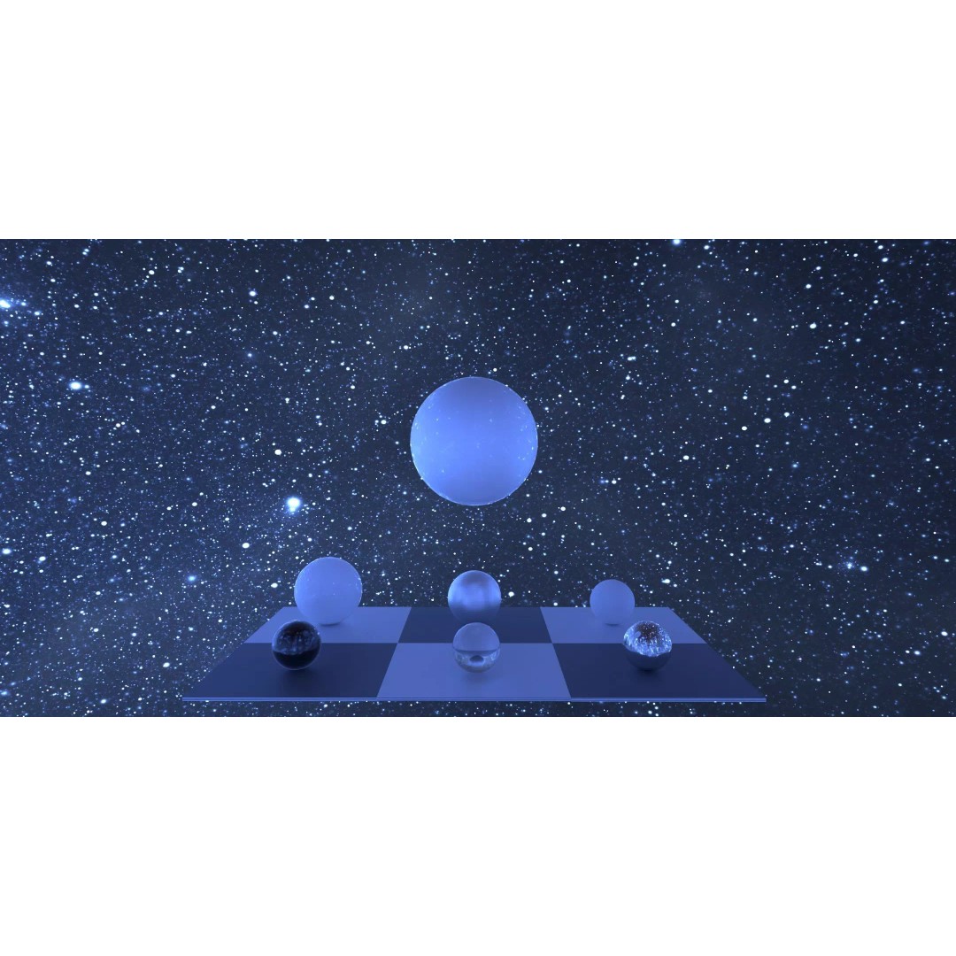 360 Degree 16K HDRI Space Background 3D Model – Equirectangular Environment Map - View 16