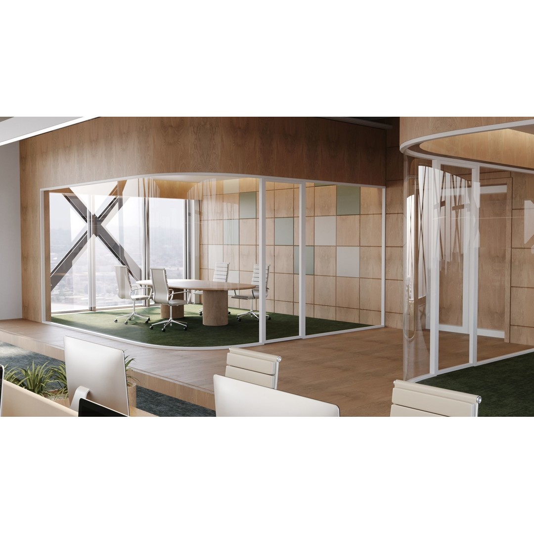 Contemporary Office Space 3D Model – Modern Interior Design, FBX - View 10