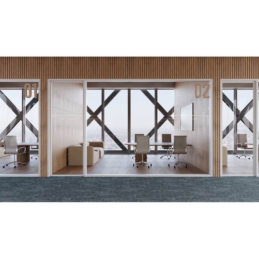 Contemporary Office Space 3D Model – Modern Interior Design, FBX - View 9