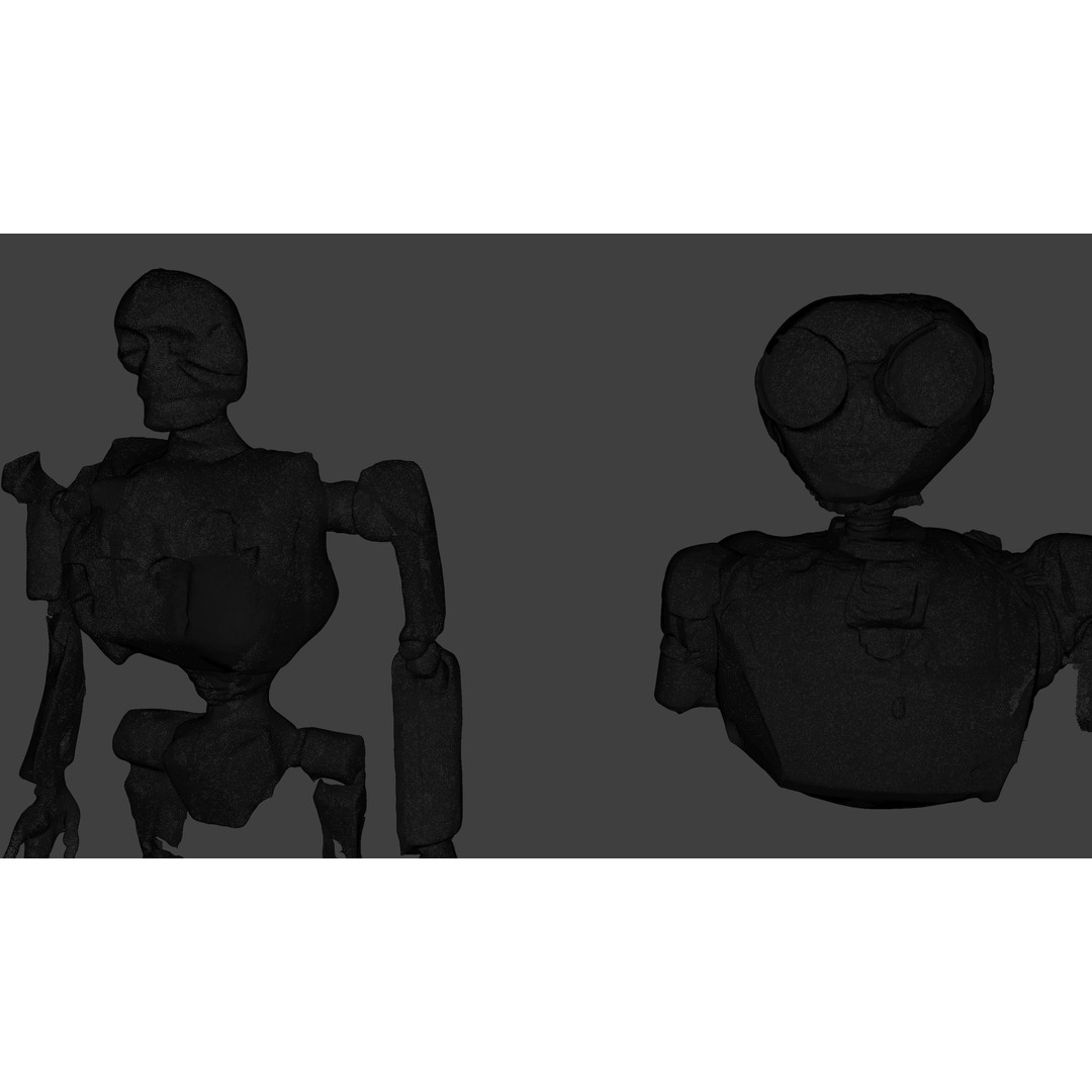 Robot 3D Model – Kitbash Mechs and Derelicts for Sci-Fi Use - View 21