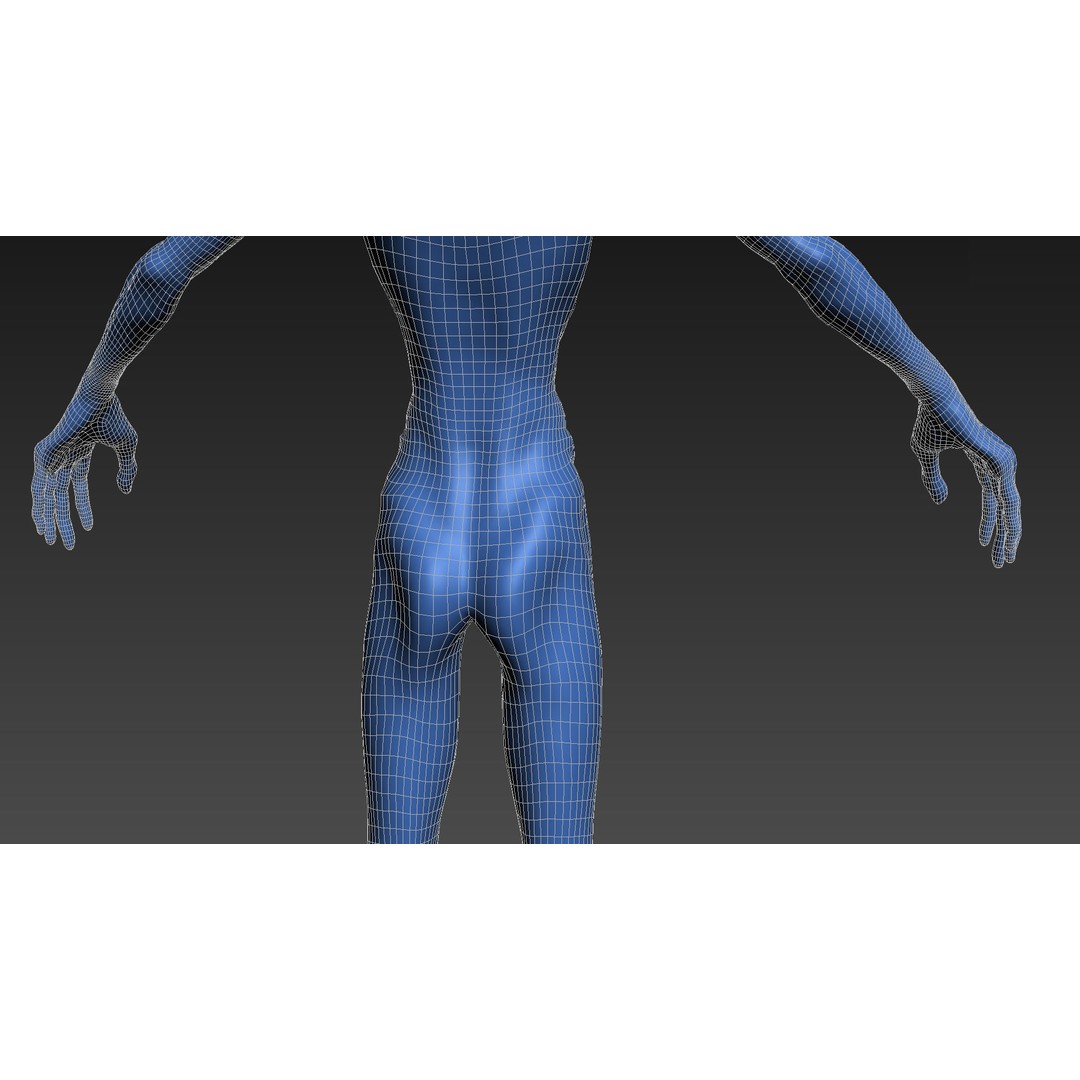 Grey Alien 3D Model – Low Poly Rigged Sci-Fi Character, FBX - View 22
