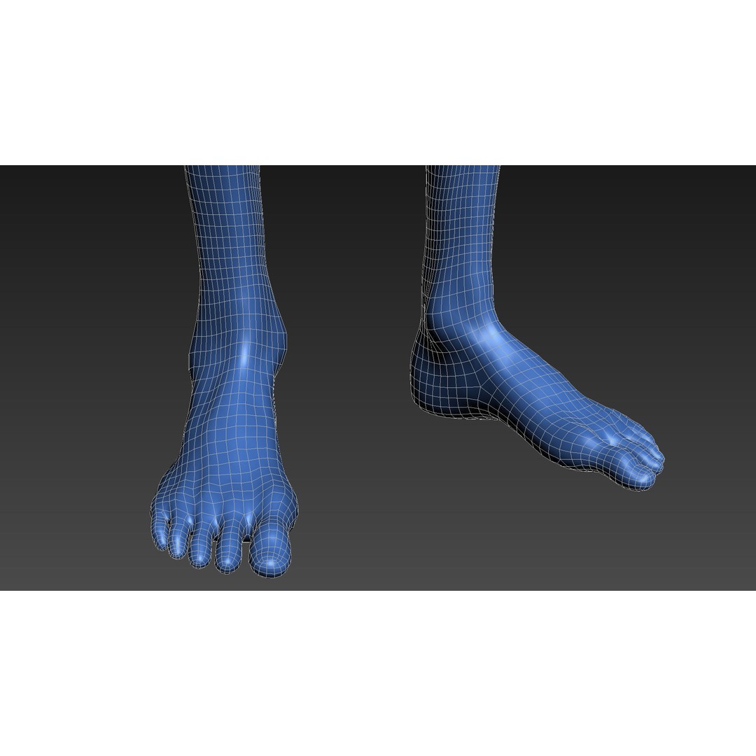 Grey Alien 3D Model – Low Poly Rigged Sci-Fi Character, FBX - View 24