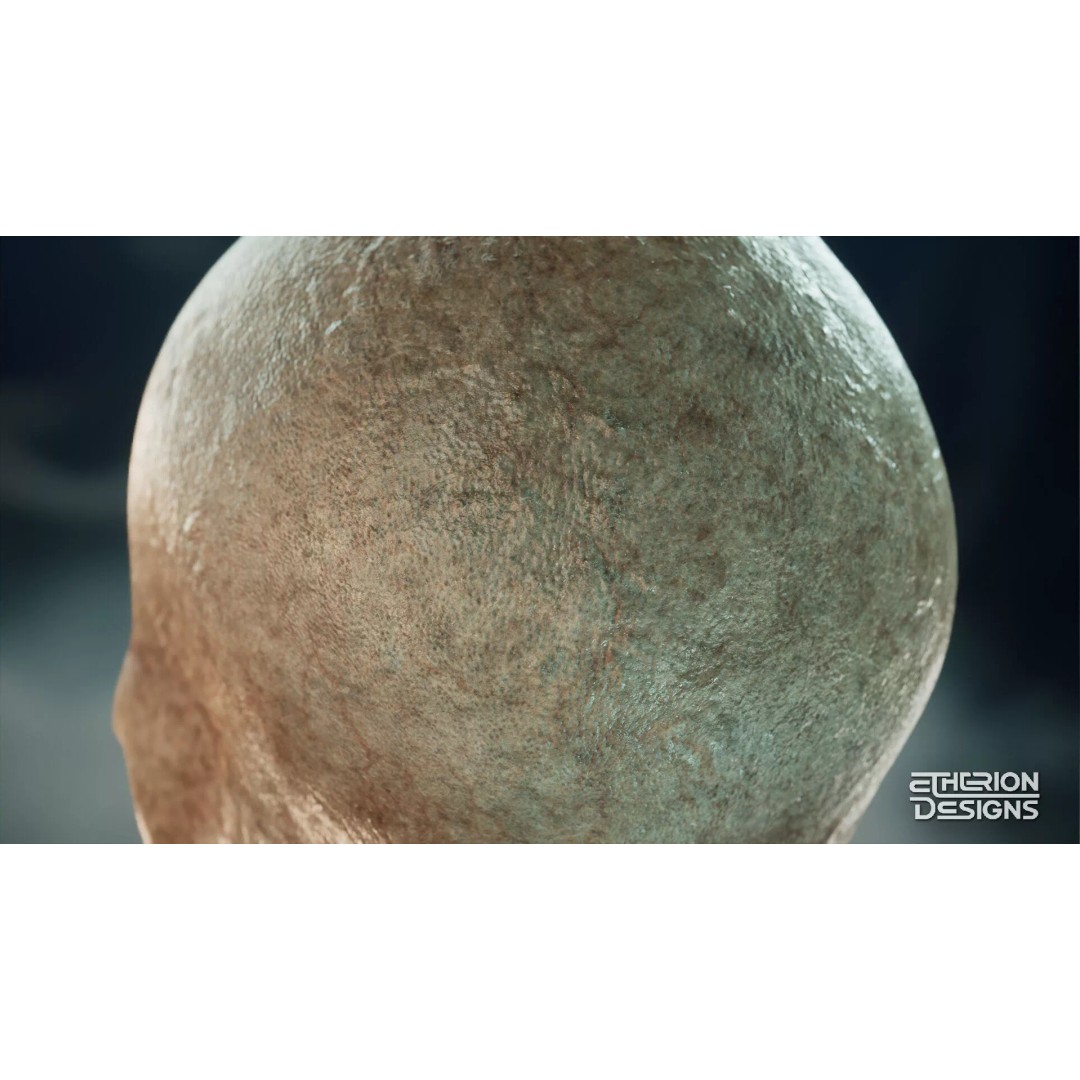 Grey Alien 3D Model – Low Poly Rigged Sci-Fi Character, FBX - View 7