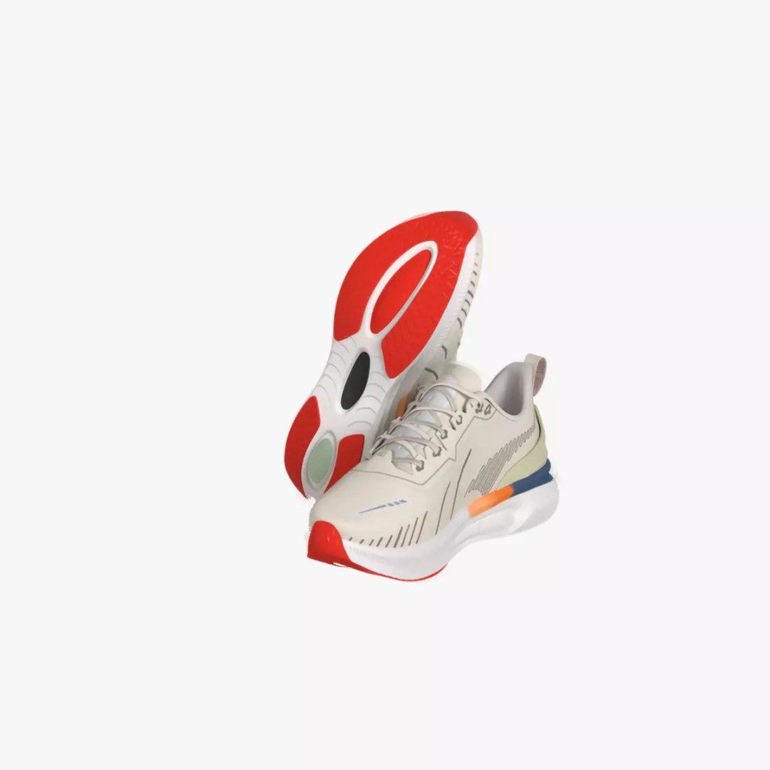 ONEMIX Running Shoes 3D Model – Low Poly PBR Game Asset, FBX - View 2
