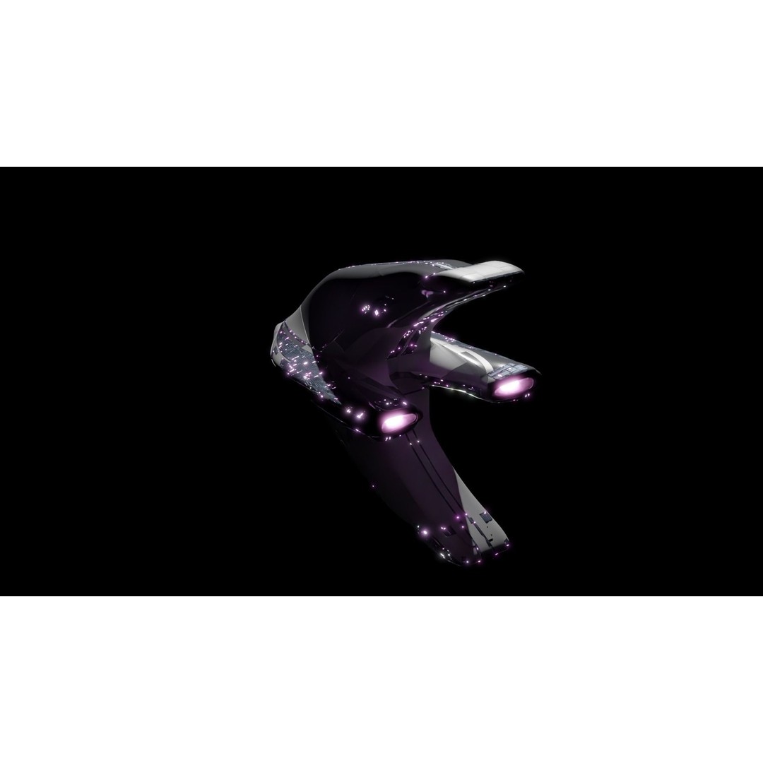 Mothership 3D Model – Capitalship Spaceship with PBR Textures - View 14