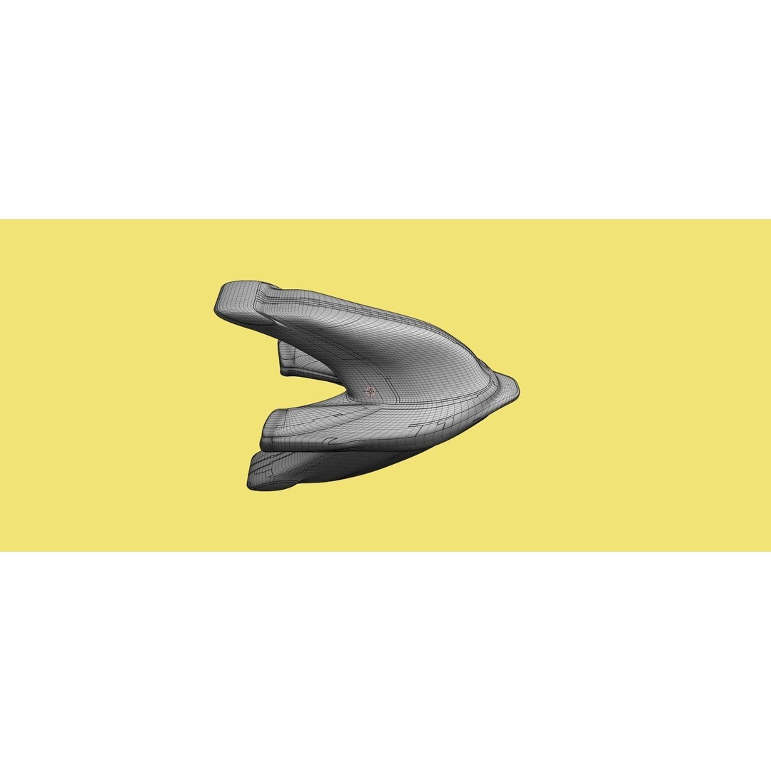 Mothership 3D Model – Capitalship Spaceship with PBR Textures - View 23