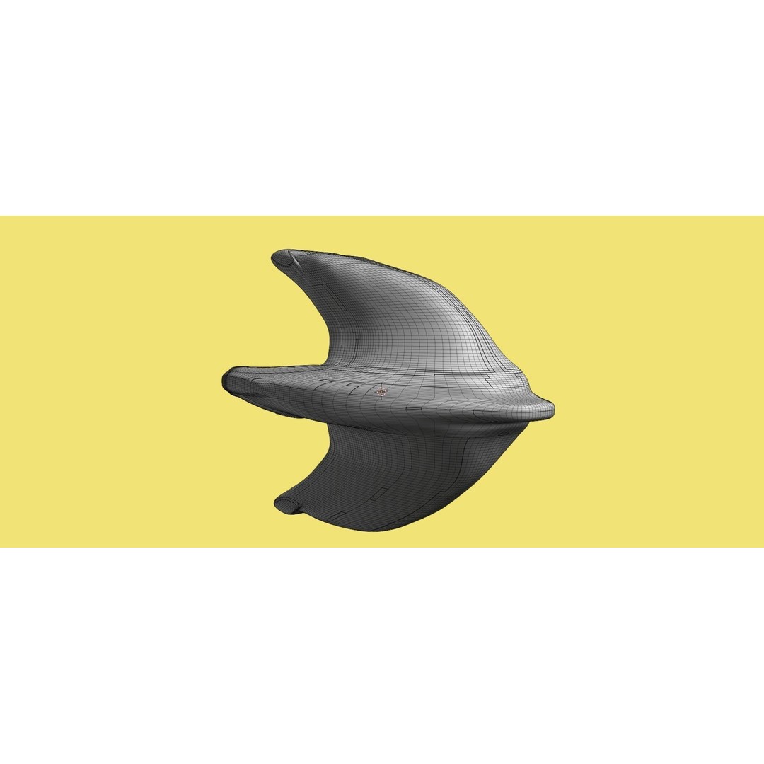 Mothership 3D Model – Capitalship Spaceship with PBR Textures - View 30