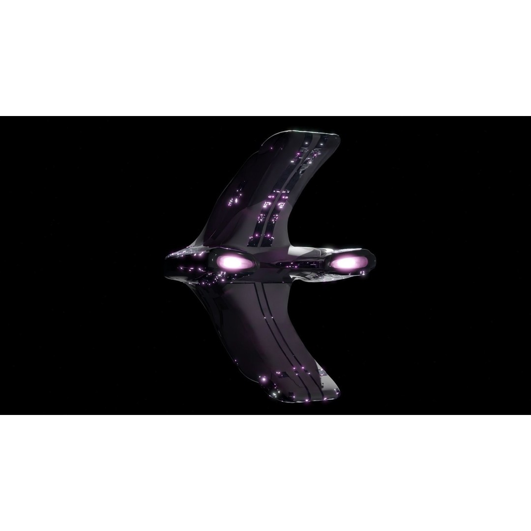 Mothership 3D Model – Capitalship Spaceship with PBR Textures - View 5