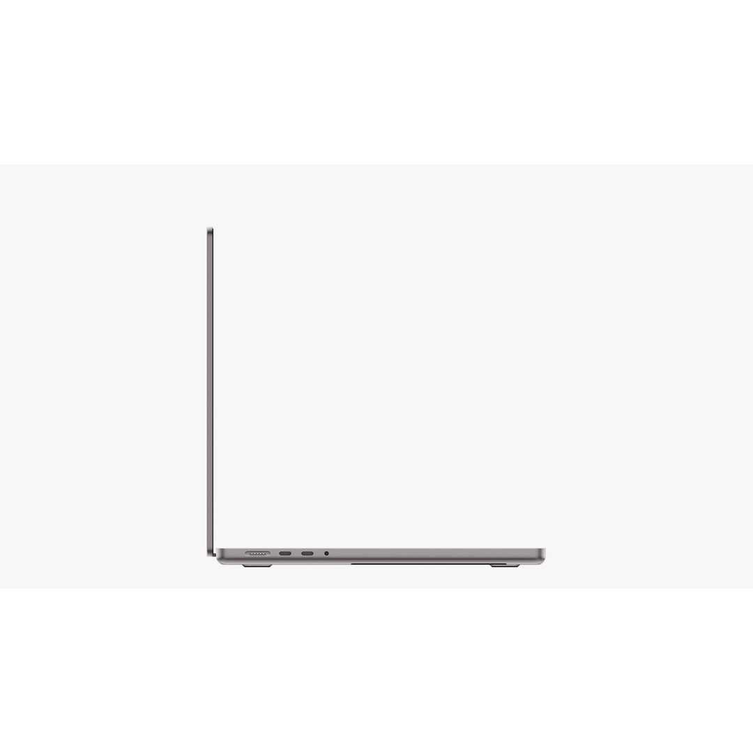 Apple MacBook Pro 14 3D Model – Detailed PBR Asset, FBX, OBJ - View 21