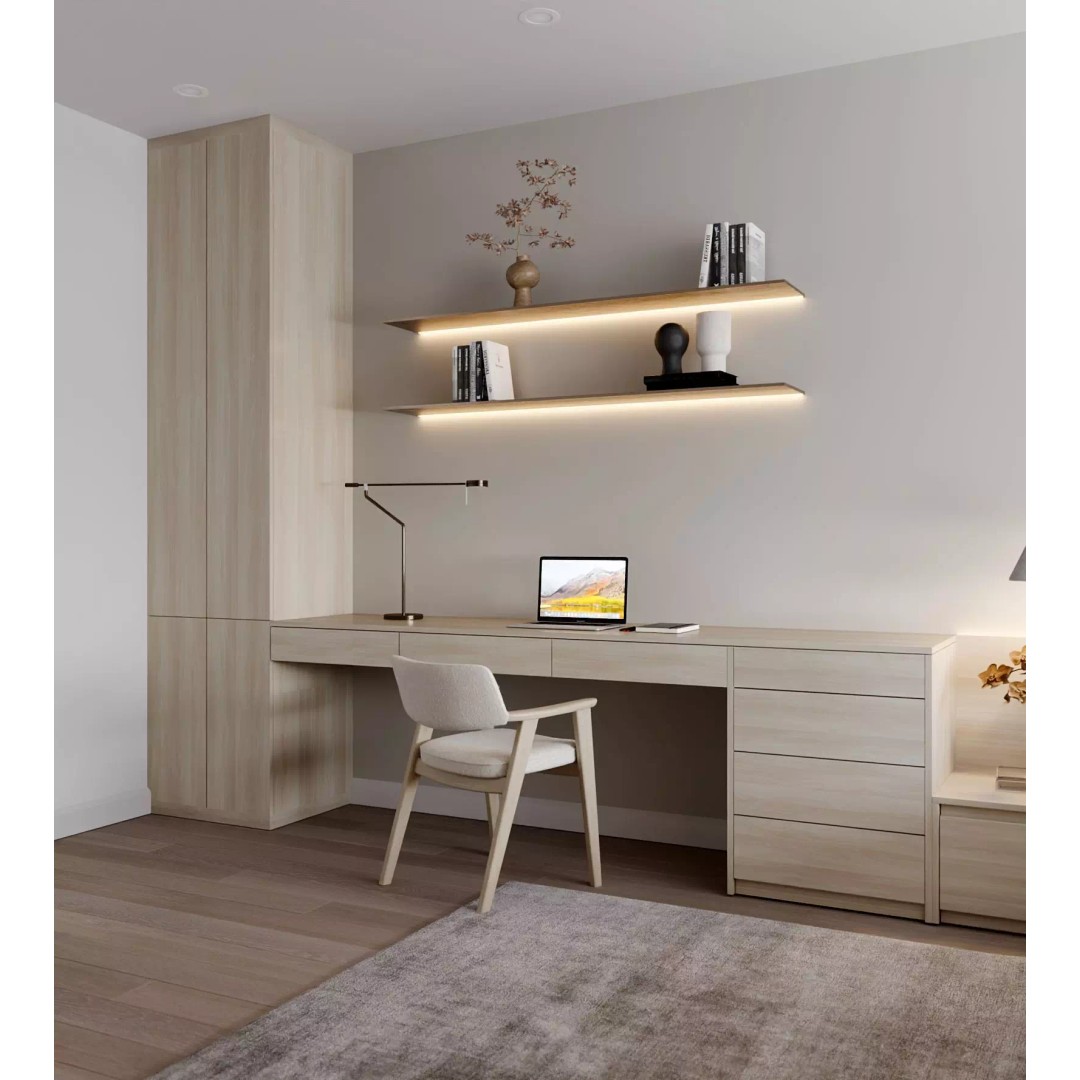 Wabi Sabi Apartment 02 3D Model – Neo Classic Living Room & Kitchen - View 10