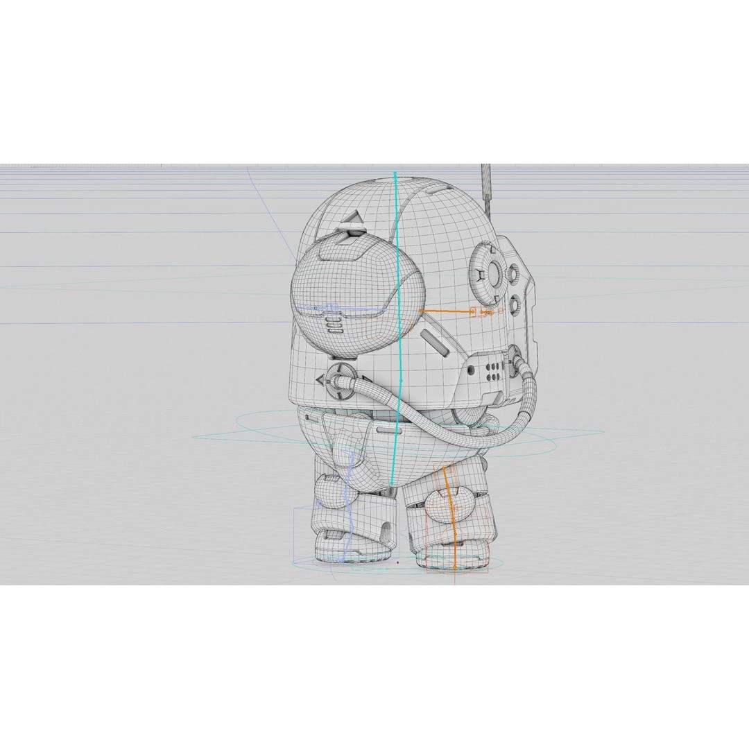 Among Us Character 3D Model – Rigged for Unity & Unreal Engine