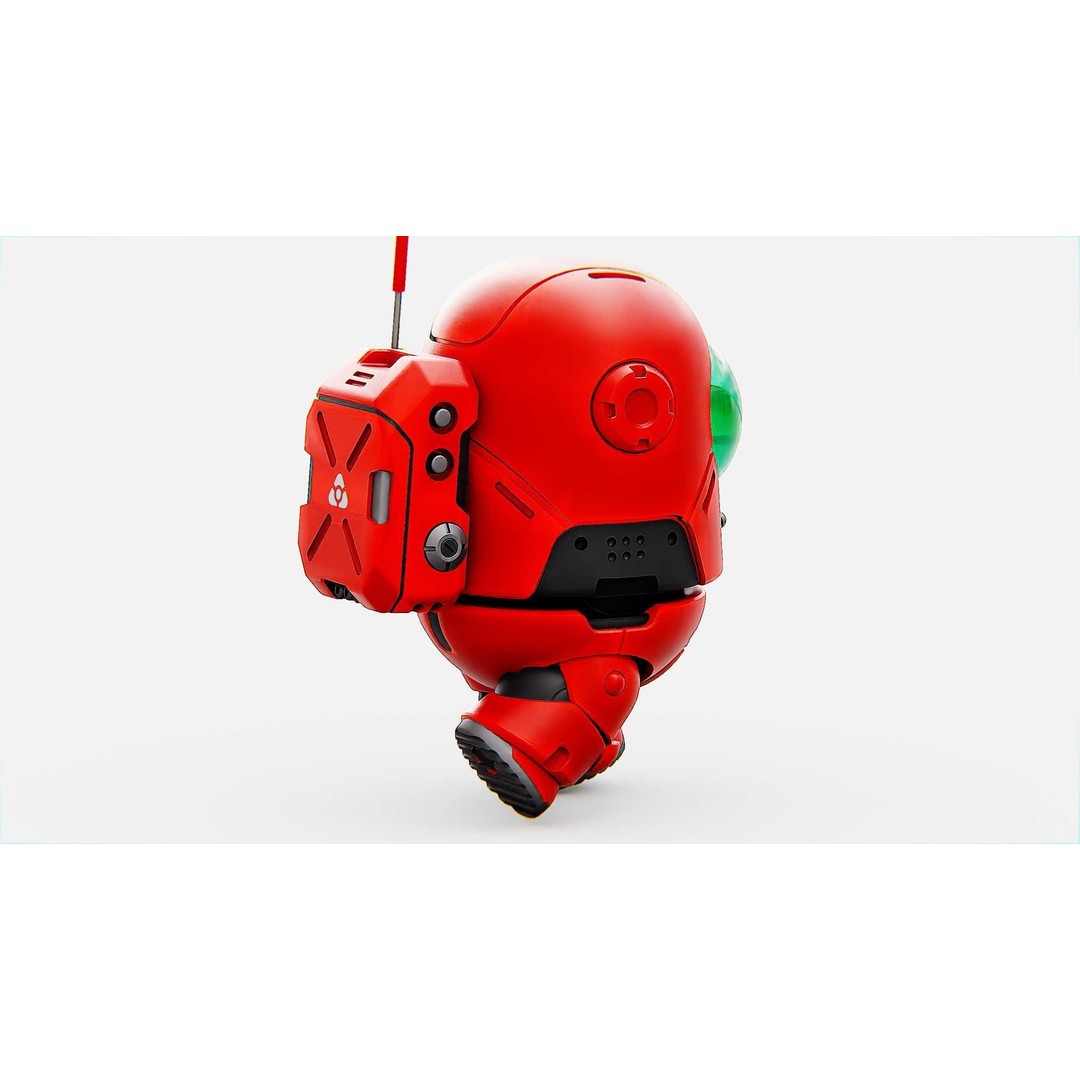 Among Us Character 3D Model – Rigged for Unity & Unreal Engine - View 15
