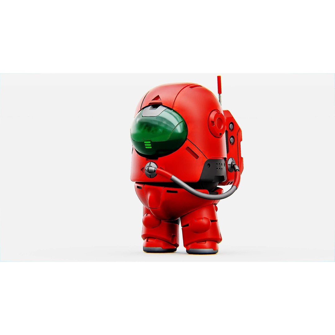 Among Us Character 3D Model – Rigged for Unity & Unreal Engine - View 29