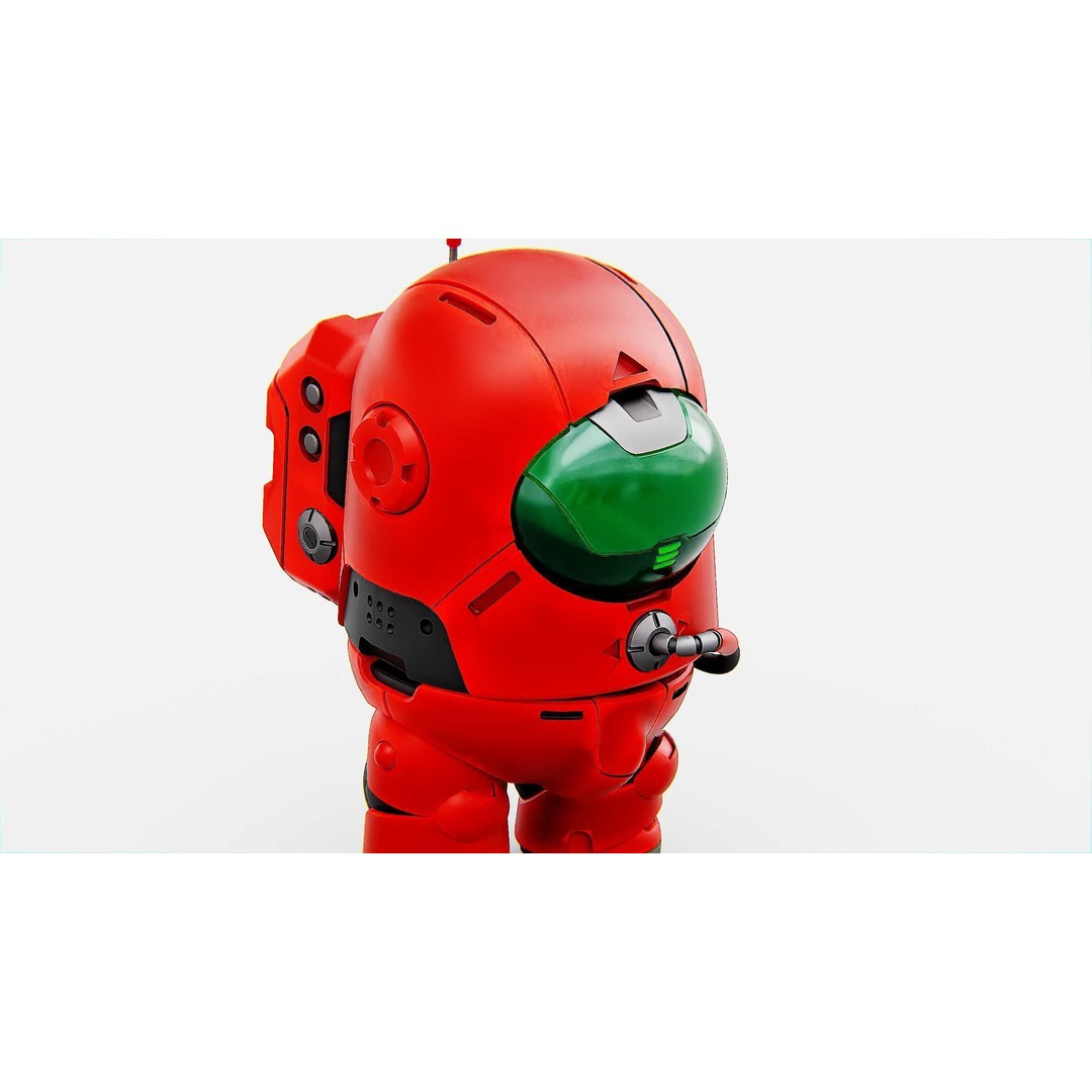 Among Us Character 3D Model – Rigged for Unity & Unreal Engine - View 32