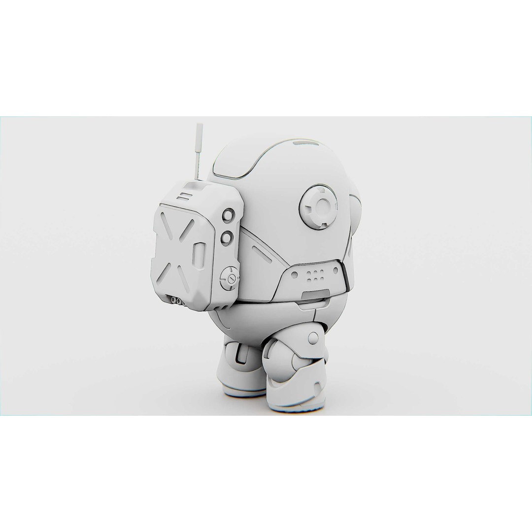 Among Us Character 3D Model – Rigged for Unity & Unreal Engine - View 35