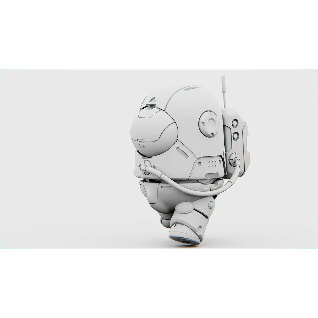 Among Us Character 3D Model – Rigged for Unity & Unreal Engine - View 36
