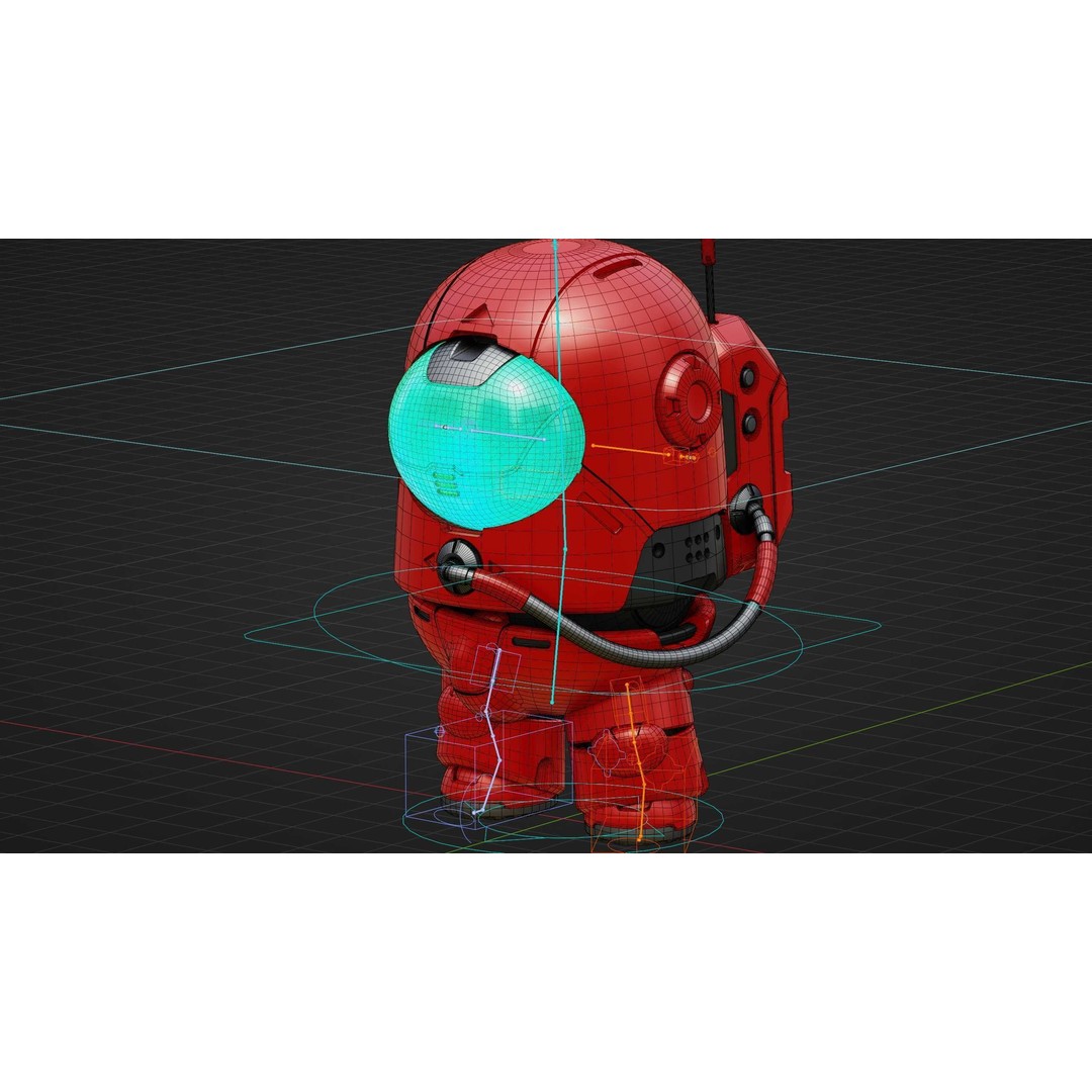 Among Us Character 3D Model – Rigged for Unity & Unreal Engine - View 38