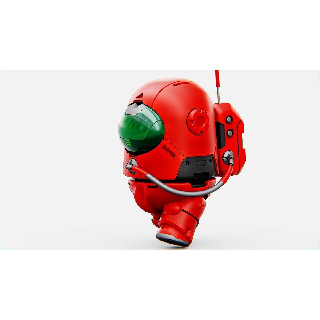 Among Us Character 3D Model – Rigged for Unity & Unreal Engine - View 4