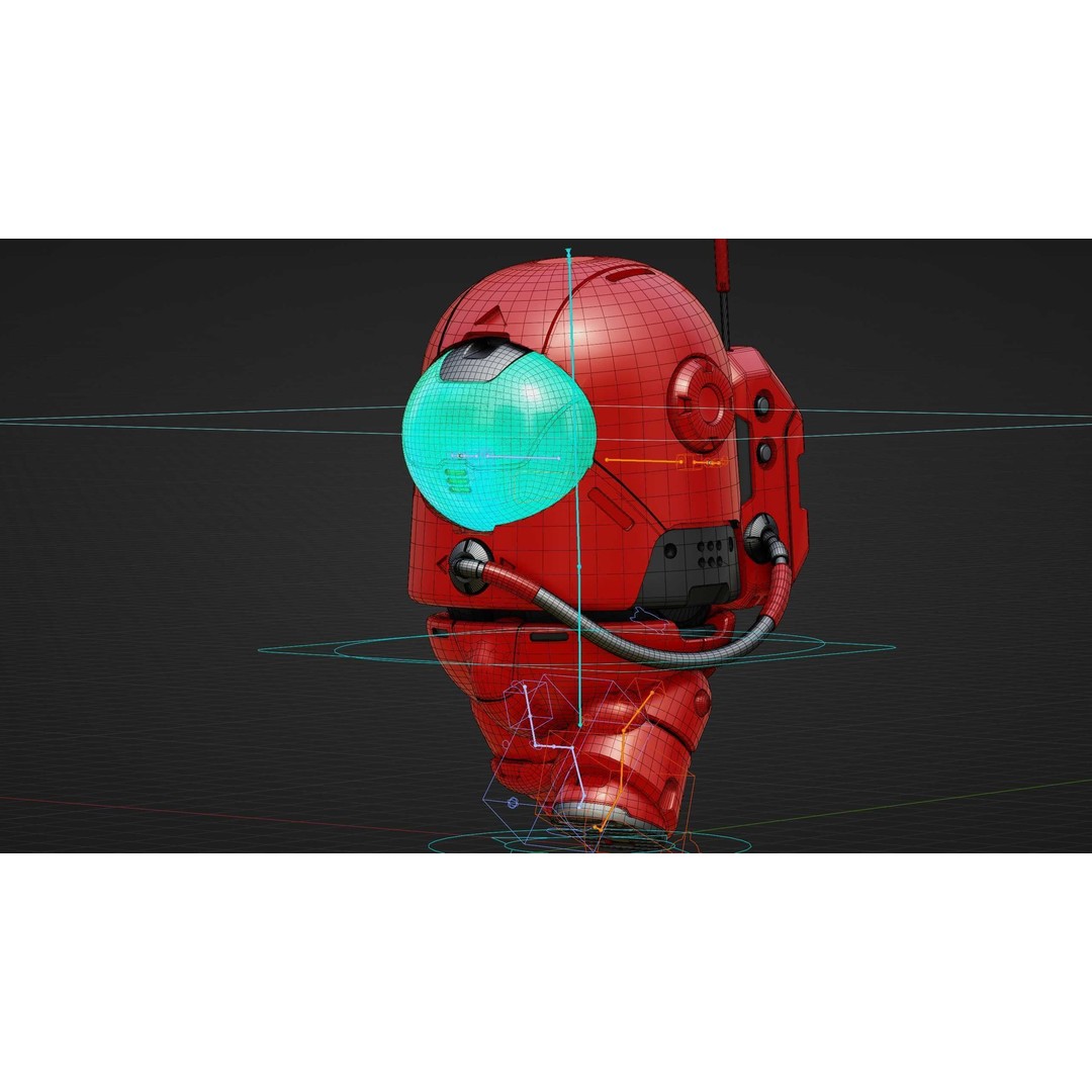 Among Us Character 3D Model – Rigged for Unity & Unreal Engine - View 40