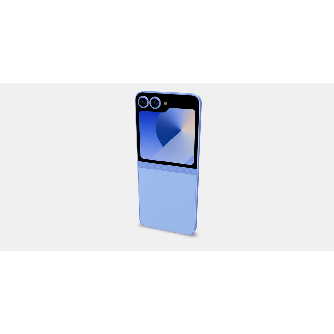 Galaxy Z Flip 6 3D Model – PBR Smartphone Asset, FBX, OBJ - View 6