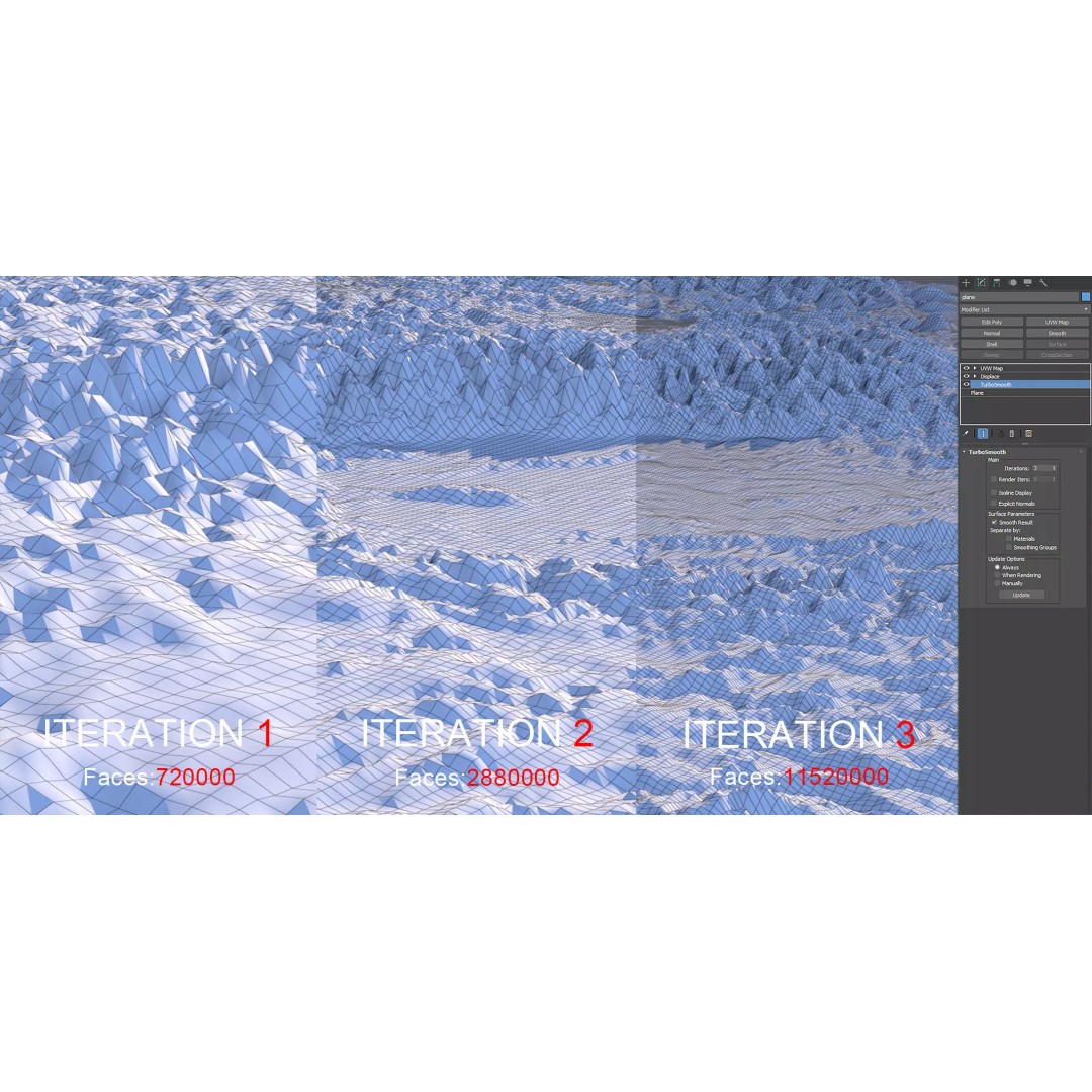 China Map 3D Model – Realistic Satellite Terrain, FBX, OBJ, MAX - View 22