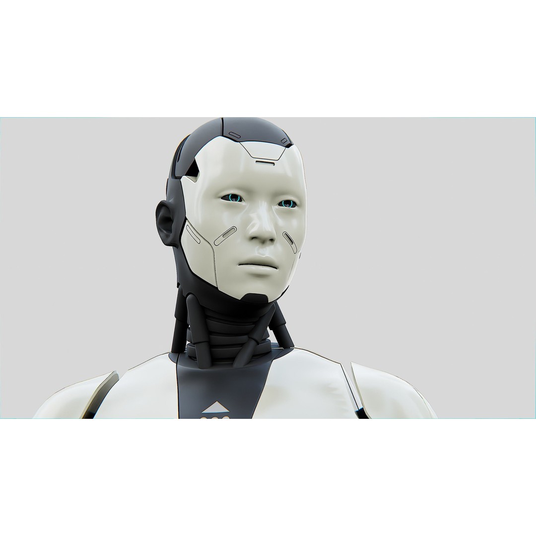 Humanoid Orpheus 3D Model – Rigged Sci-Fi Character for Animation - View 28