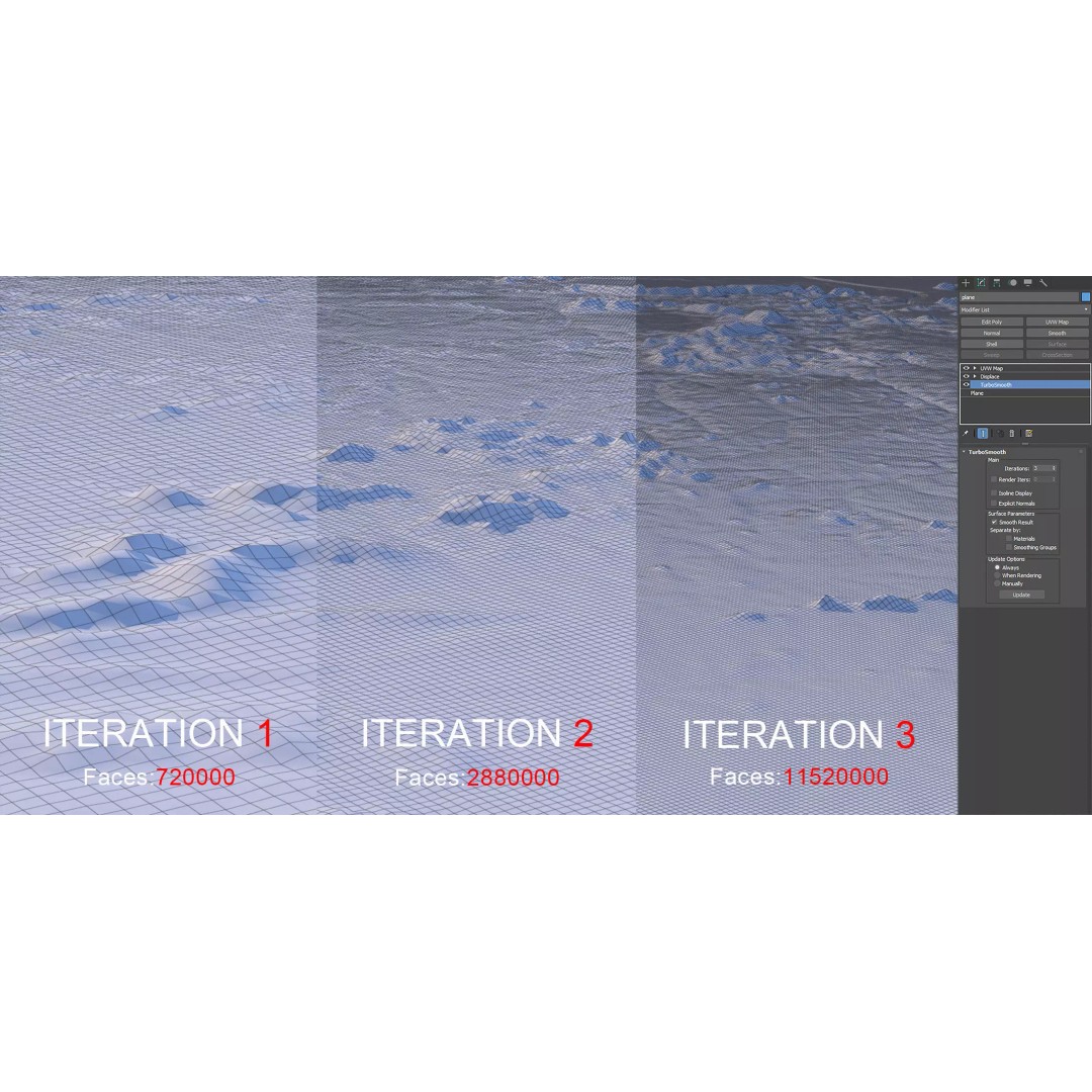 French Guiana Map 3D Model – Realistic Satellite Terrain, FBX, OBJ - View 20