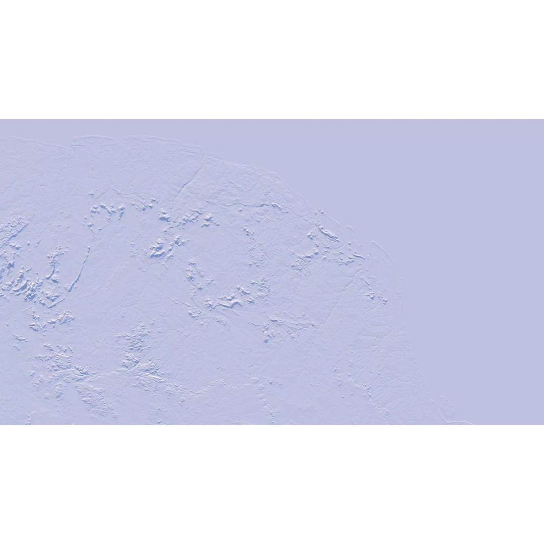 French Guiana Map 3D Model – Realistic Satellite Terrain, FBX, OBJ - View 21