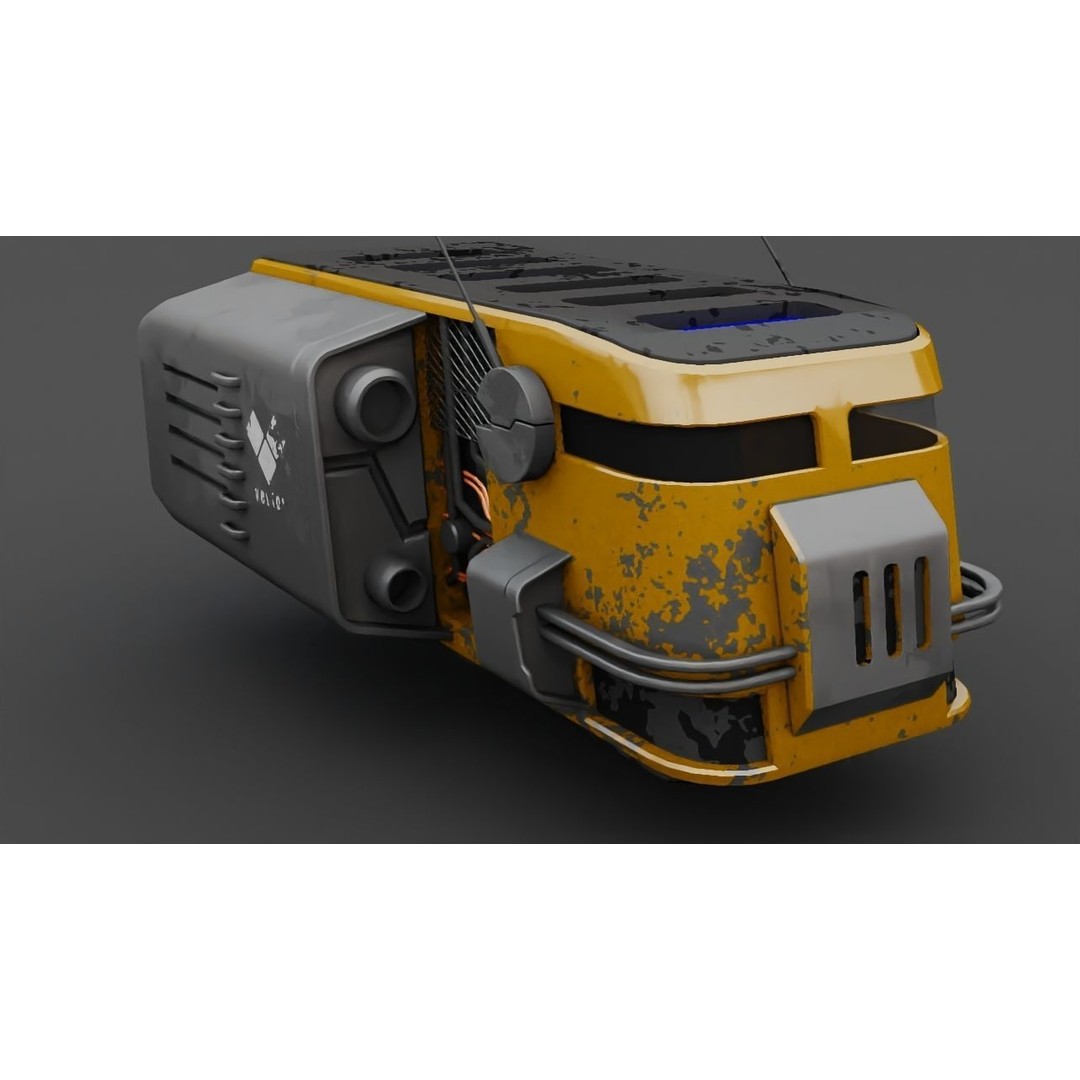 Cargo Ship 3D Model – Realistic Vehicle for Games and Animation, FBX, OBJ - View 22