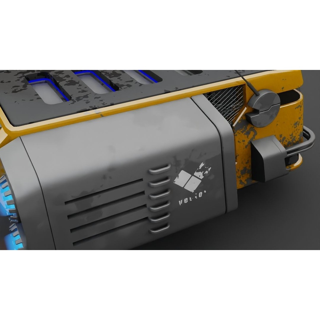 Cargo Ship 3D Model – Realistic Vehicle for Games and Animation, FBX, OBJ - View 24