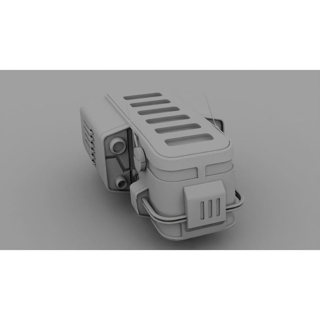 Cargo Ship 3D Model – Realistic Vehicle for Games and Animation, FBX, OBJ - View 29