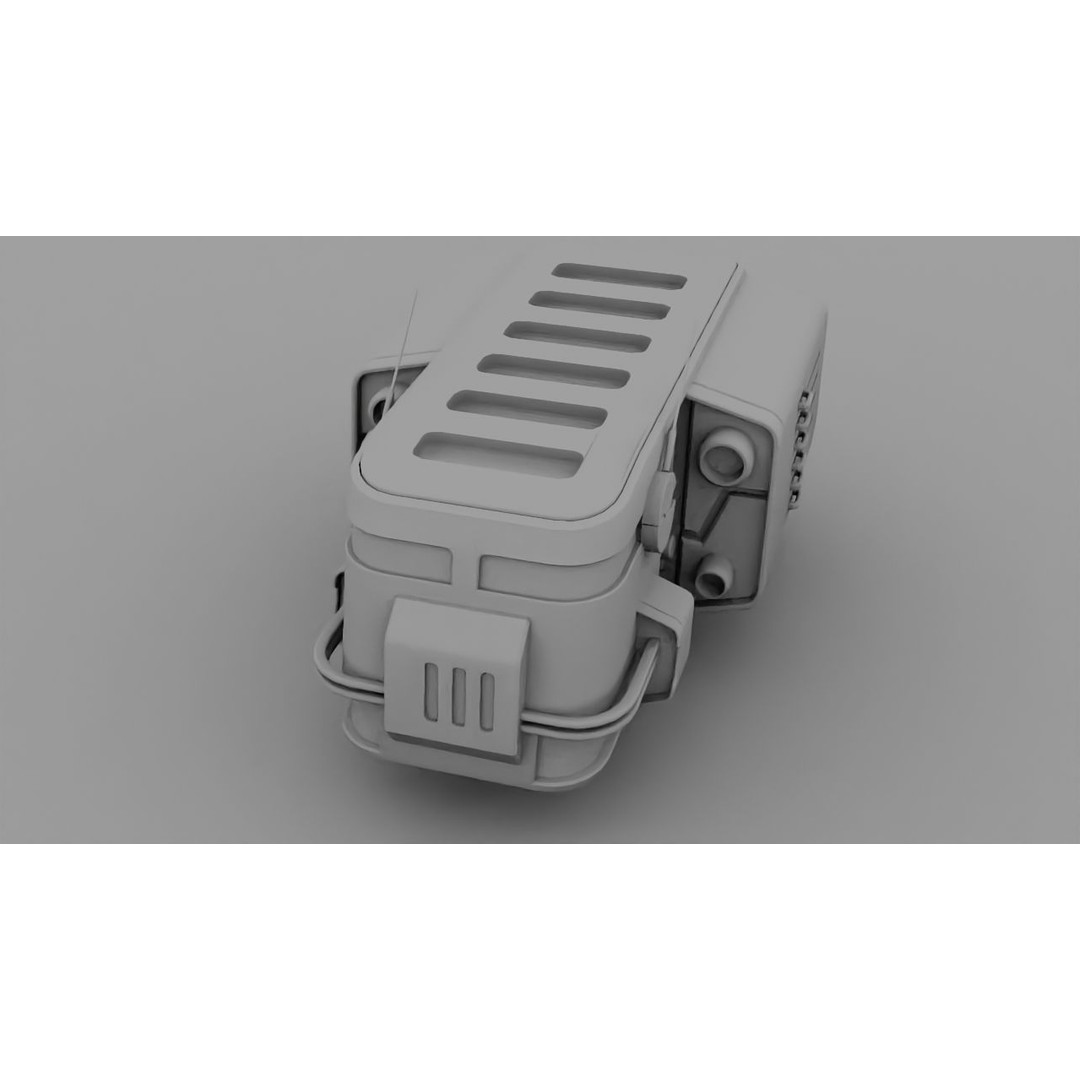 Cargo Ship 3D Model – Realistic Vehicle for Games and Animation, FBX, OBJ - View 30
