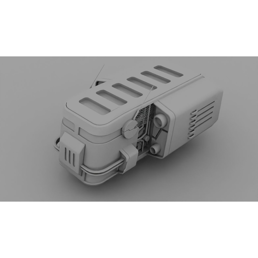 Cargo Ship 3D Model – Realistic Vehicle for Games and Animation, FBX, OBJ - View 31