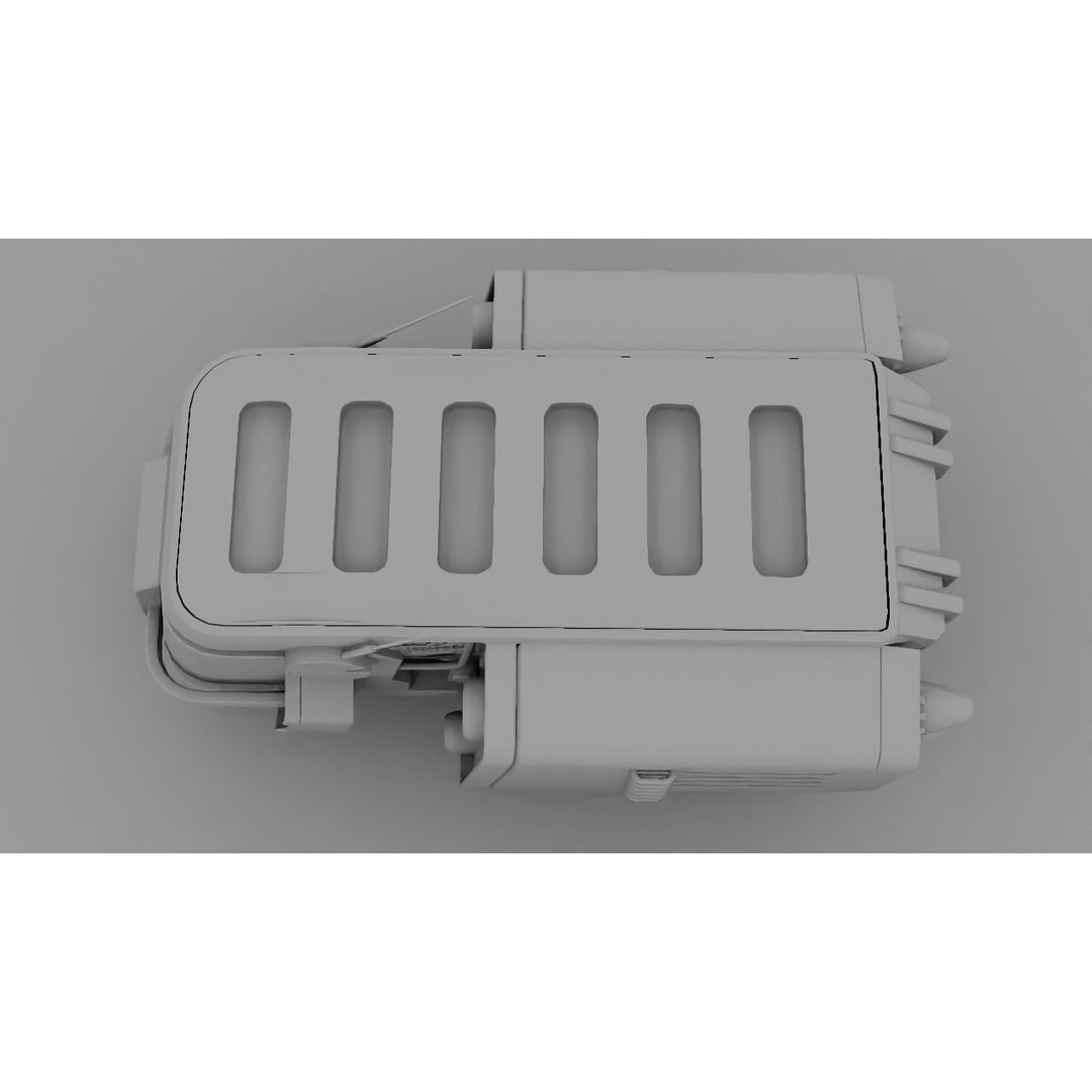 Cargo Ship 3D Model – Realistic Vehicle for Games and Animation, FBX, OBJ - View 35