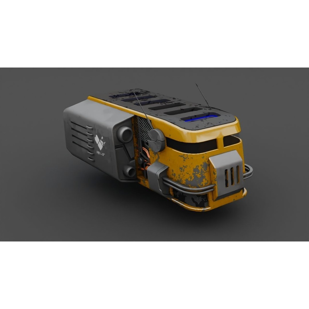 Cargo Ship 3D Model – Realistic Vehicle for Games and Animation, FBX, OBJ - View 6
