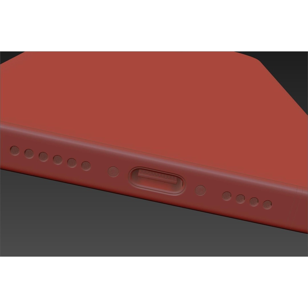 Apple iPhone 16 3D Model – Realistic High Poly Asset, FBX, OBJ - View 105